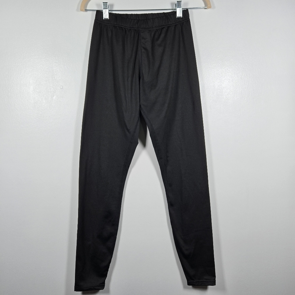 Herobiker Black Cold Weather Soft Fleece Lined Baselayer Leggings Size Medium